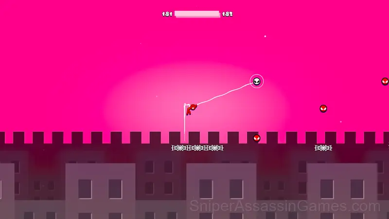 Stickman Spider Superhero with hook gameplay screenshot 6
