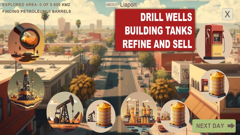 Oligarch - oil company gameplay screenshot 2