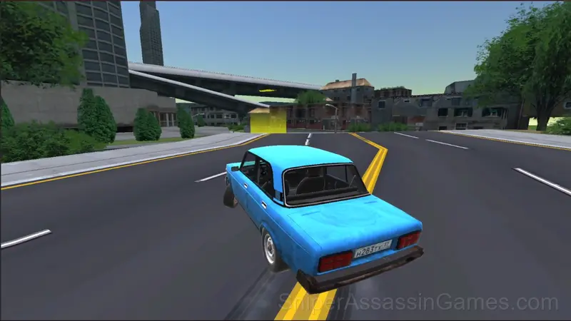 Drift in the Big City gameplay screenshot 1