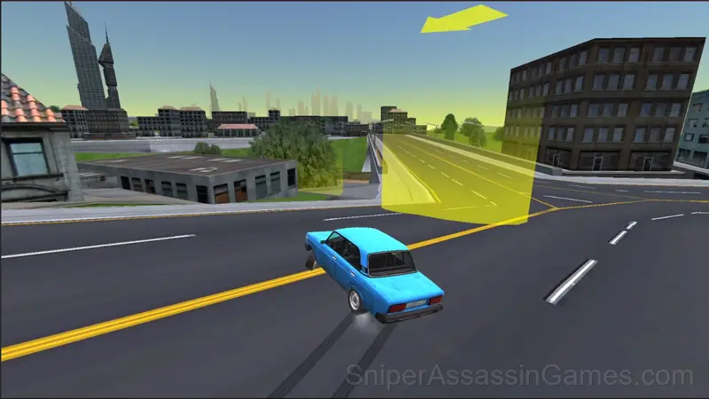Drift in the Big City gameplay screenshot 5