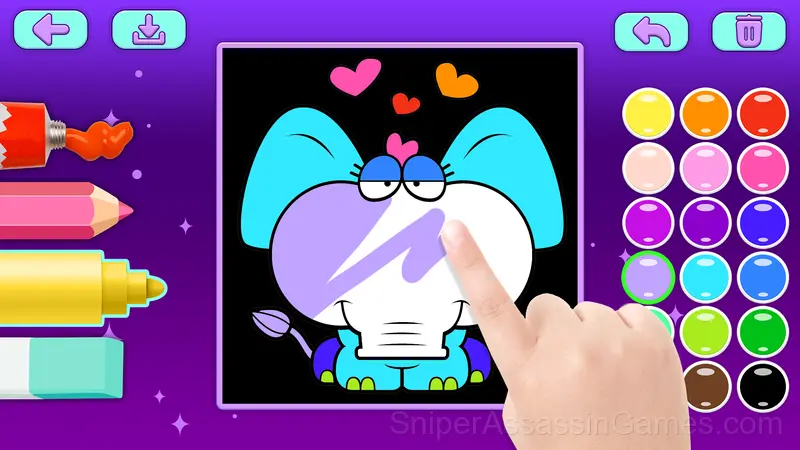Easy Coloring ASMR gameplay screenshot 3