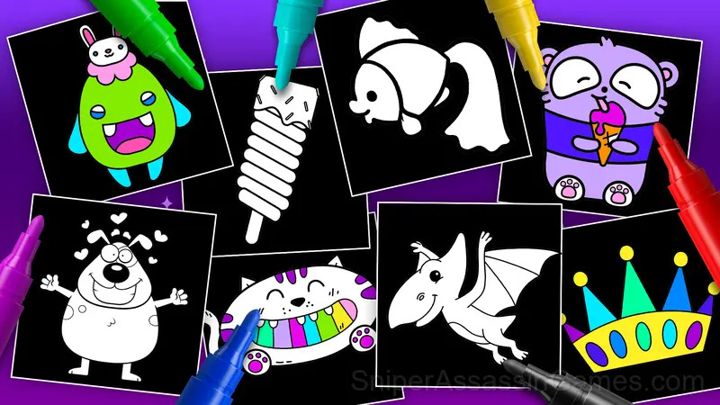 Easy Coloring ASMR gameplay screenshot 4