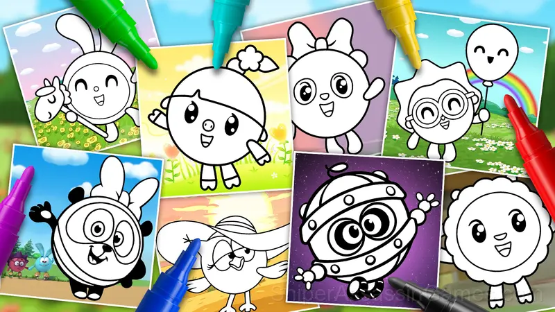 Funny Coloring Pages for Children gameplay screenshot 5