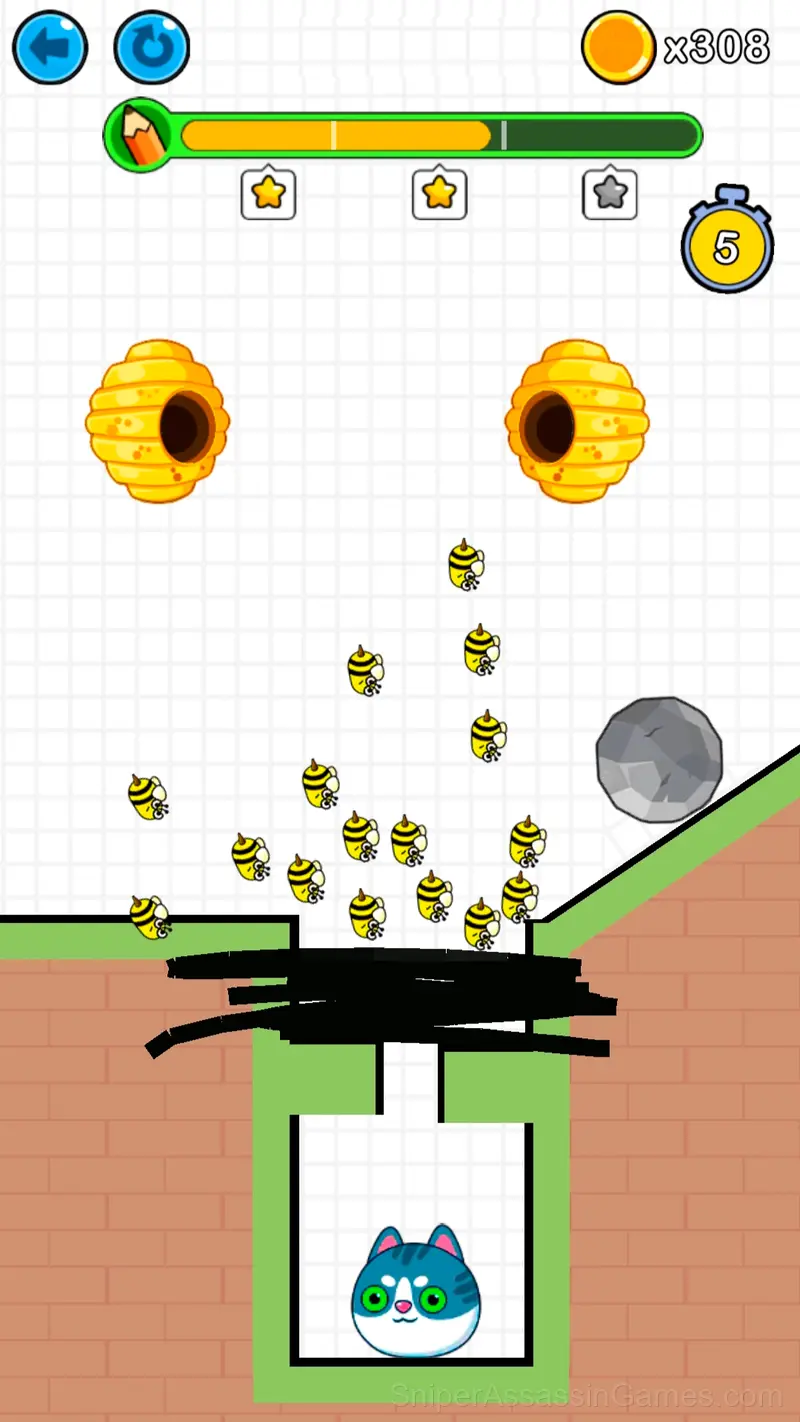 Save the Cat gameplay screenshot 2