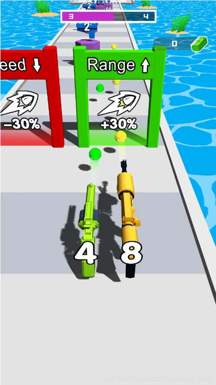 Gun Evolution gameplay screenshot 1