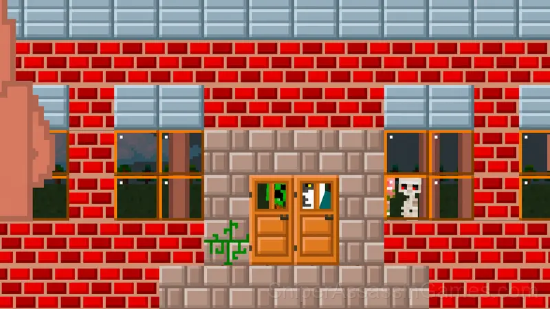 Monster School vs Siren Head gameplay screenshot 1