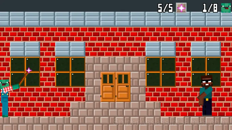 Monster School vs Siren Head gameplay screenshot 2
