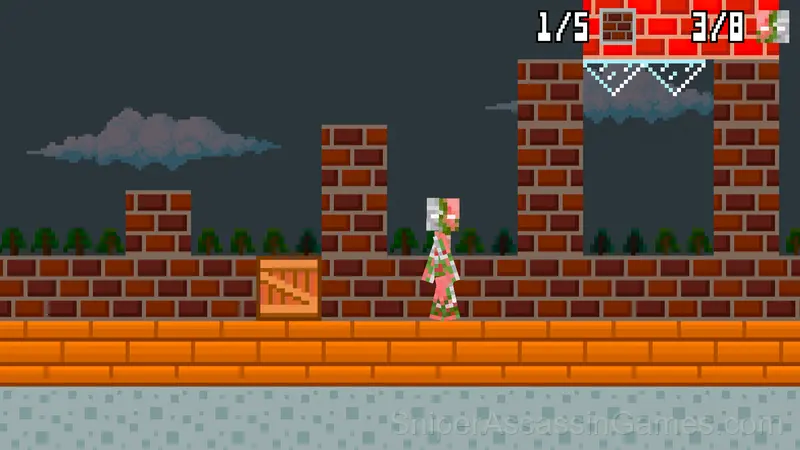 Monster School vs Siren Head gameplay screenshot 4