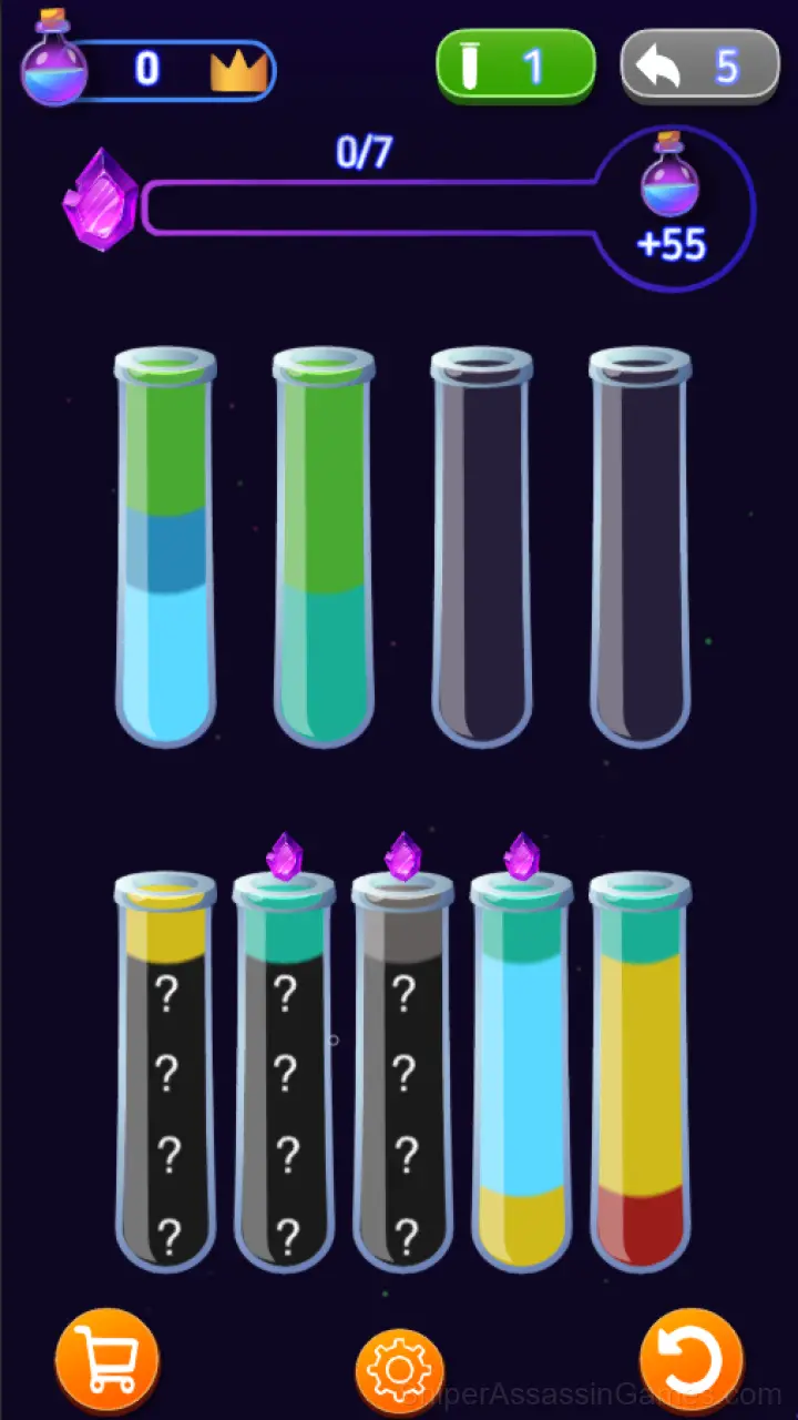 Potion Sorting: Elixir Harvest gameplay screenshot 3