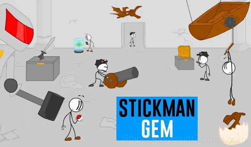 Play Stickman Gem