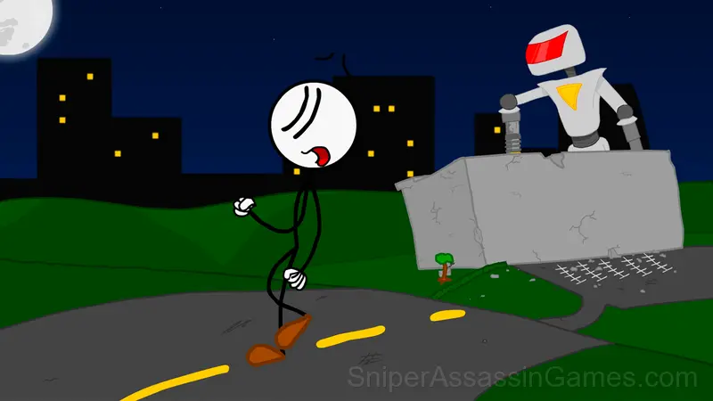 Stickman Gem gameplay screenshot 1