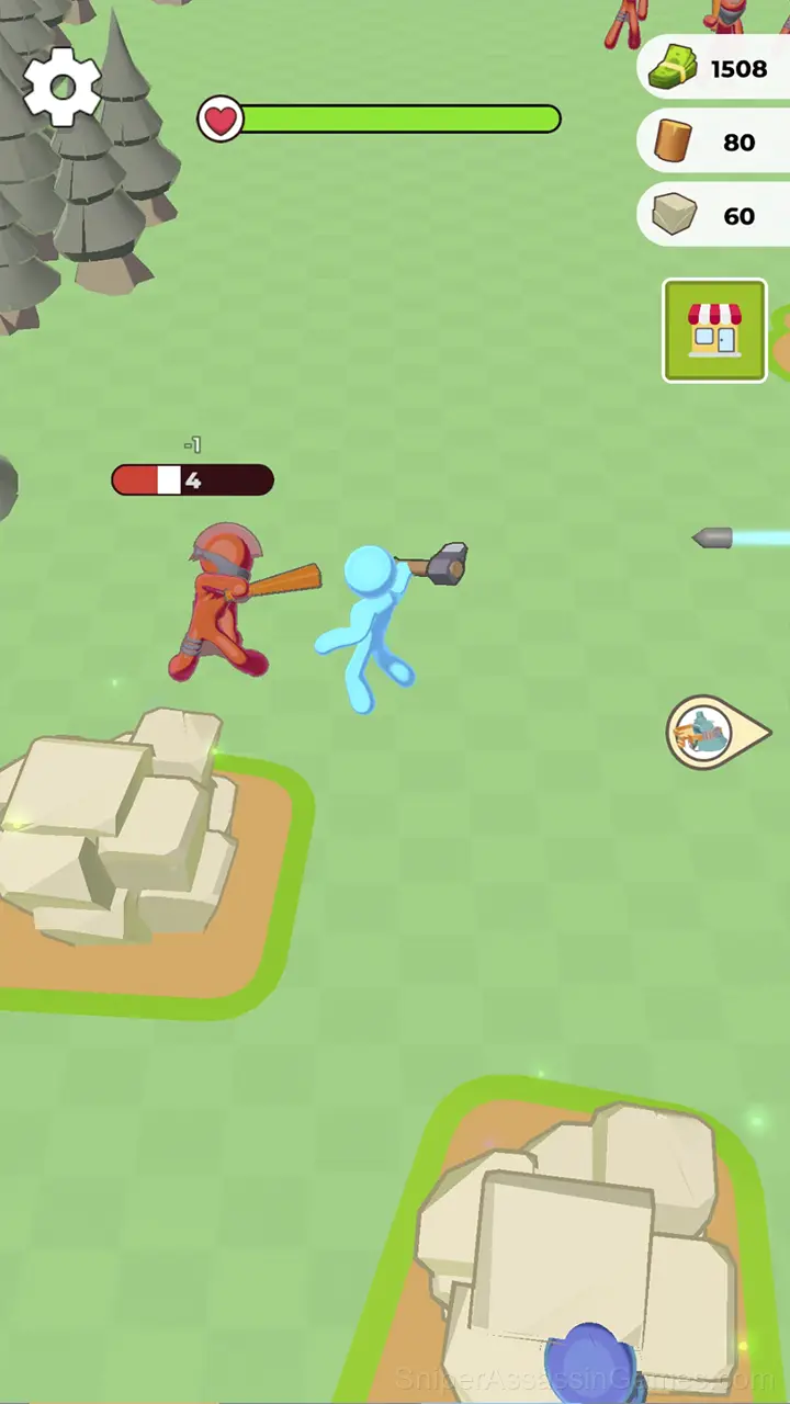 Defence Train gameplay screenshot 1