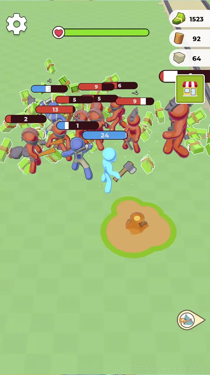 Defence Train gameplay screenshot 4
