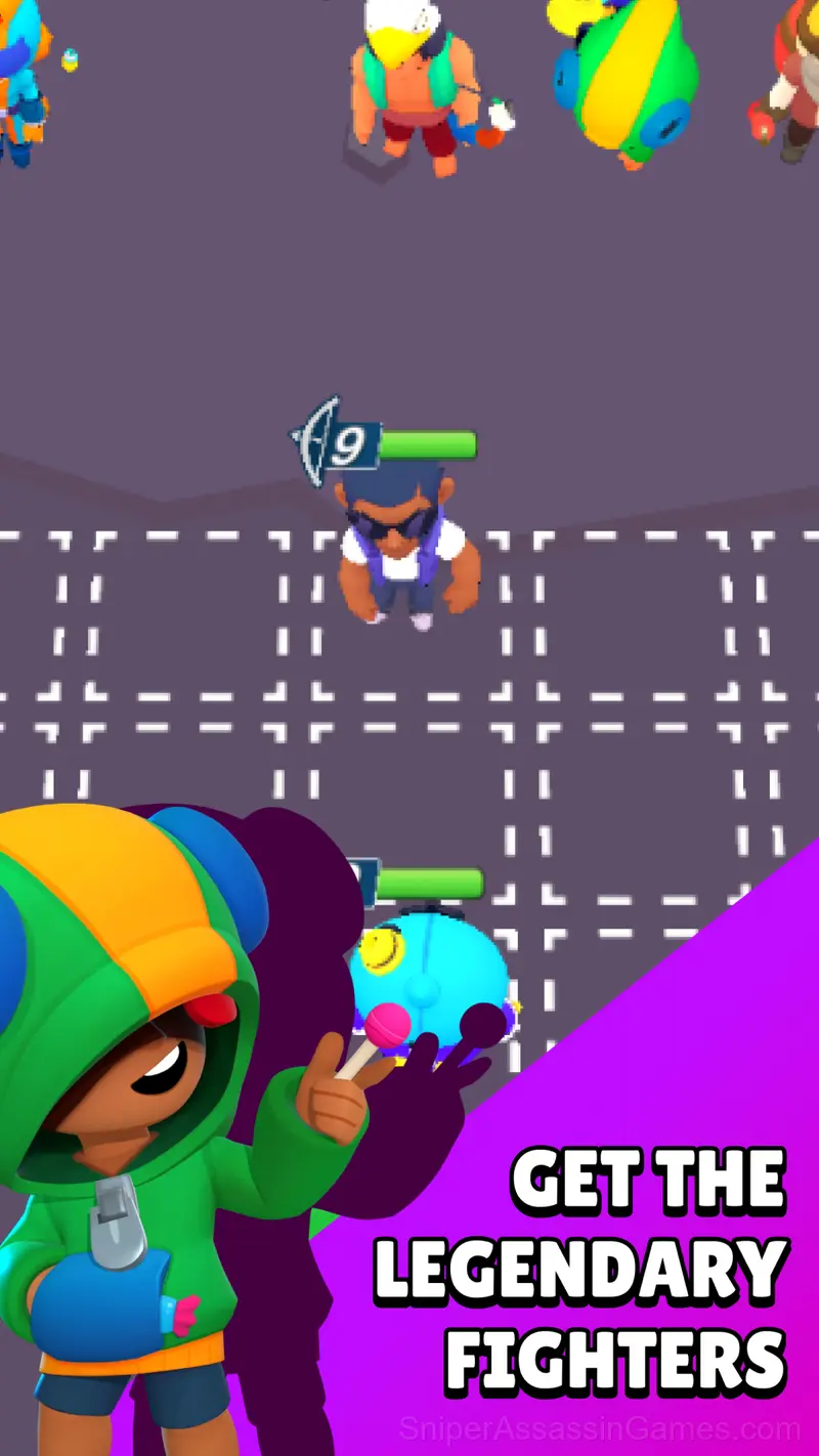 Merge Brawlers: Dangerous Battle gameplay screenshot 3