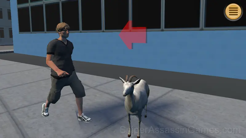 Goat: City Goat Simulator gameplay screenshot 2