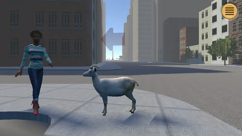 Goat: City Goat Simulator gameplay screenshot 6