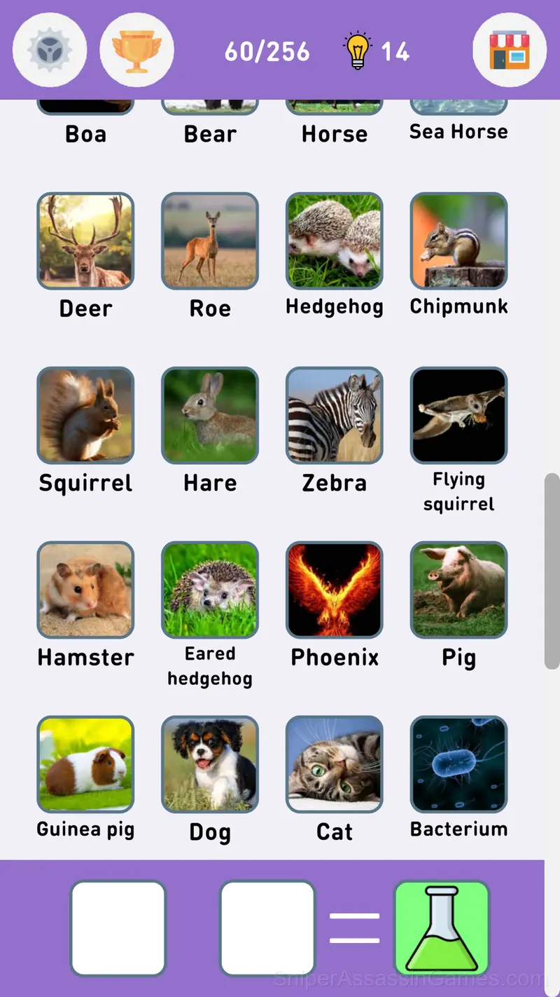 Alchemy: Animals gameplay screenshot 3