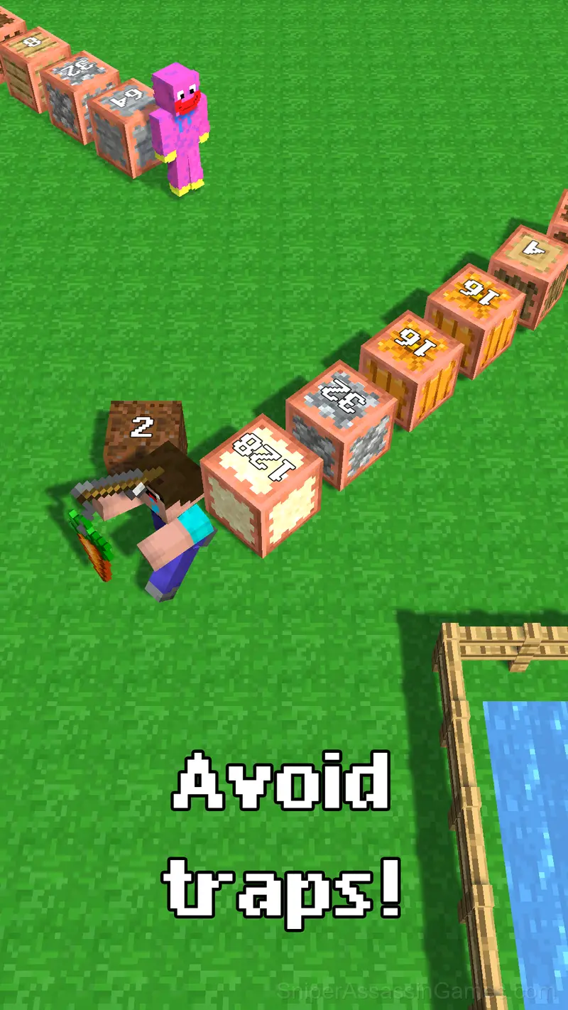 Noob snake 2048 gameplay screenshot 4