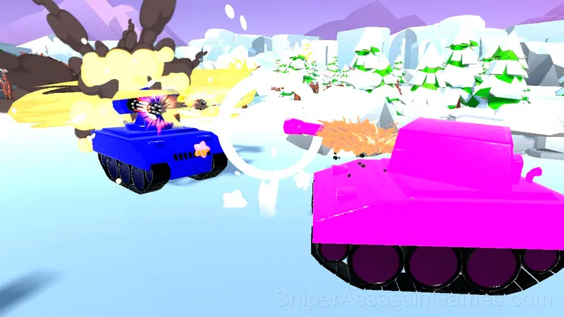 Tank Battle.io gameplay screenshot 2