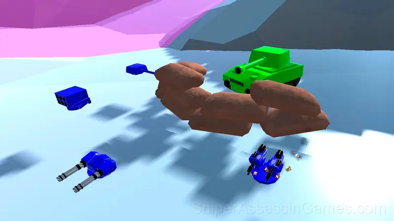 Tank Battle.io gameplay screenshot 3