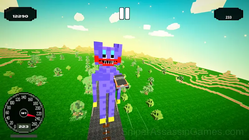 Nubic Car Crasher gameplay screenshot 1