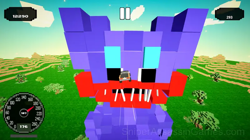 Nubic Car Crasher gameplay screenshot 2