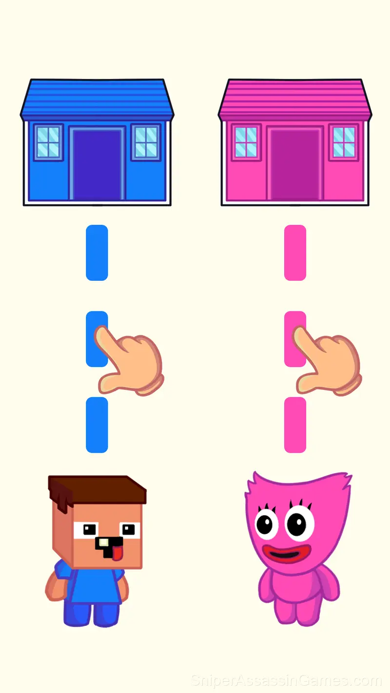 Draw path to home gameplay screenshot 1