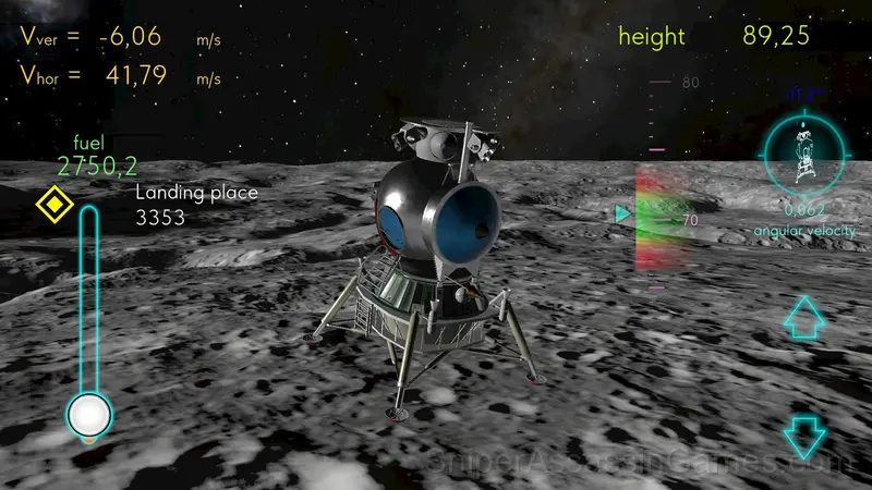 Moon Lander gameplay screenshot 4
