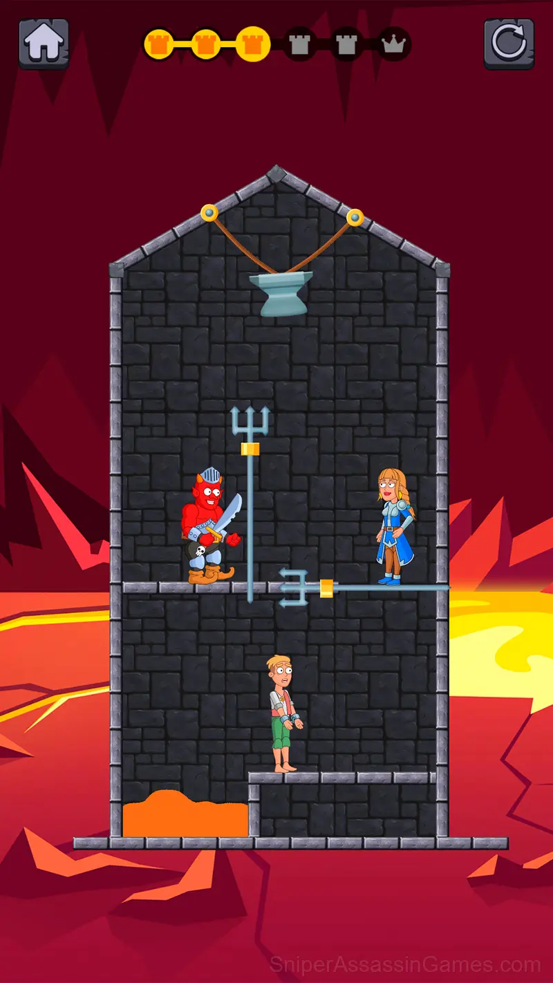 Help The Girl Save The Prince gameplay screenshot 4
