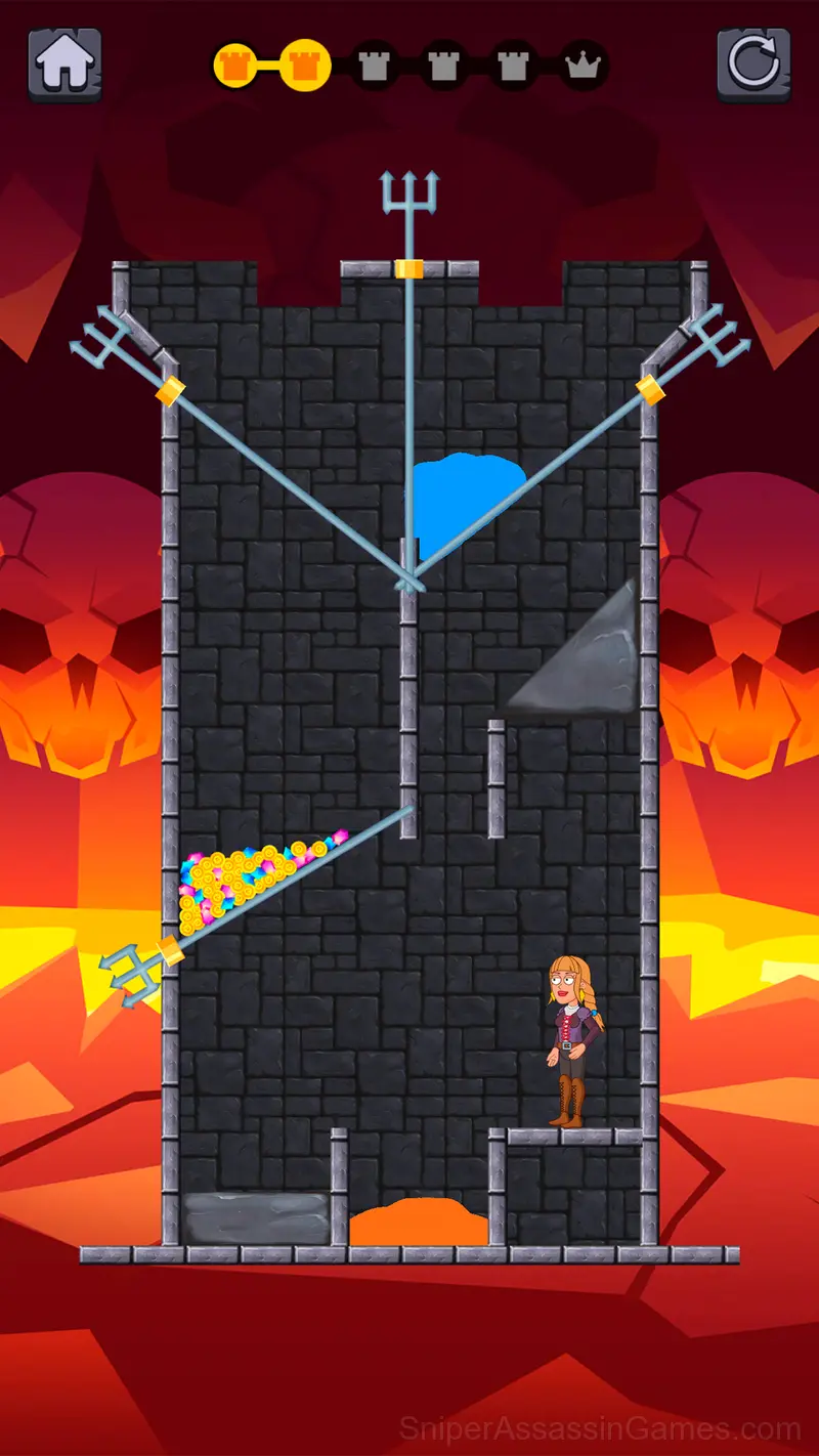 Help The Girl Save The Prince gameplay screenshot 5
