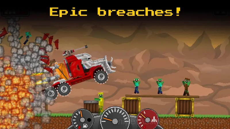 Zombie Escape: Apocalypse Race gameplay screenshot 2