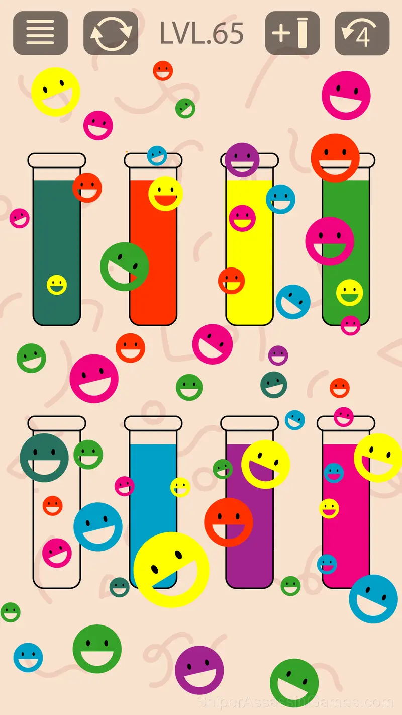 Water Sort Puzzle: Color Game gameplay screenshot 3