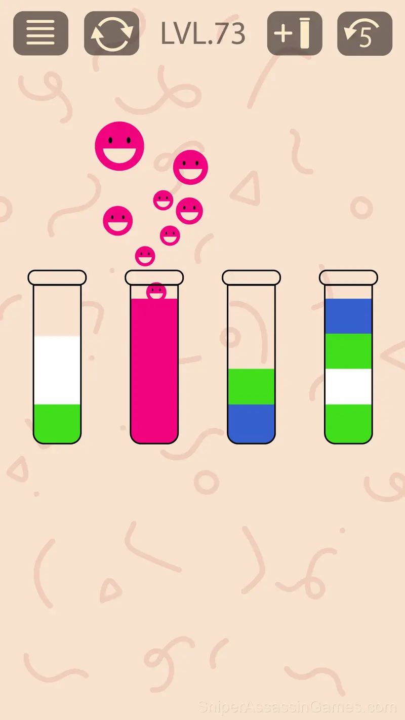Water Sort Puzzle: Color Game gameplay screenshot 6