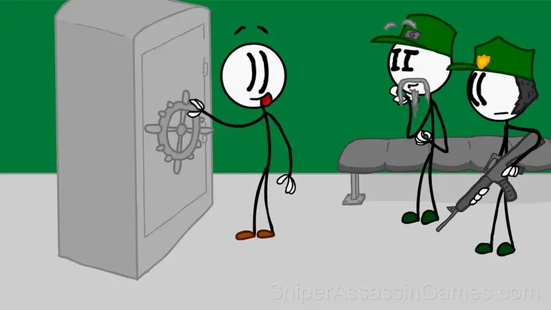 Stickman Thieves gameplay screenshot 1