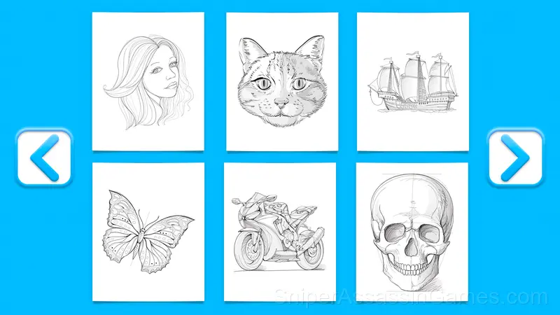 How to draw : Pencil Sketching gameplay screenshot 2