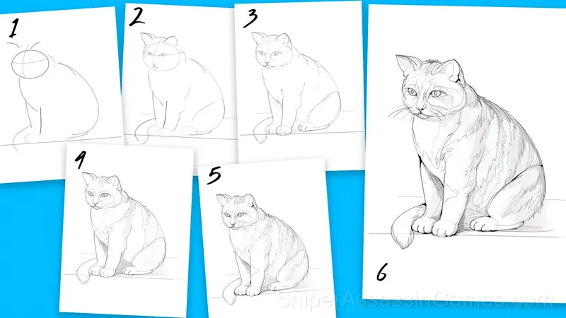 How to draw : Pencil Sketching gameplay screenshot 5