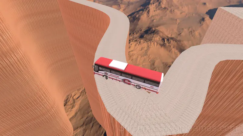 Bus in the mountains gameplay screenshot 4
