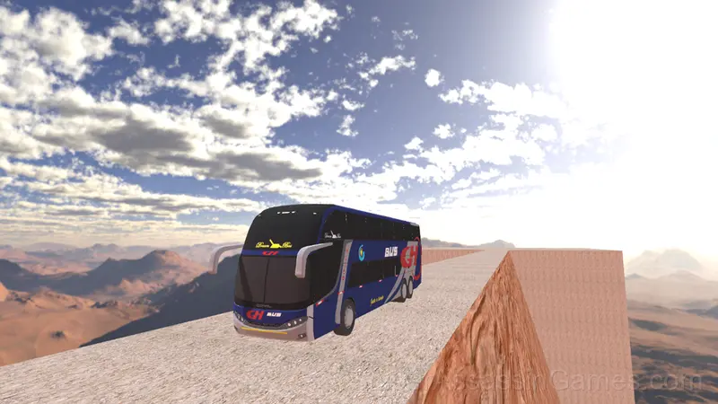 Bus in the mountains gameplay screenshot 6