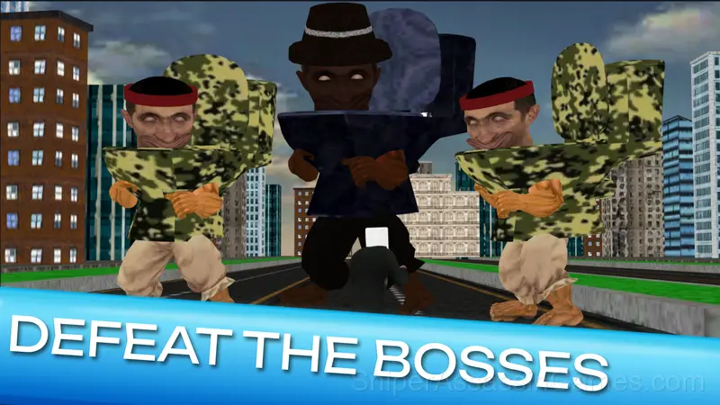Cameraman Skibidi Street Fighting gameplay screenshot 1