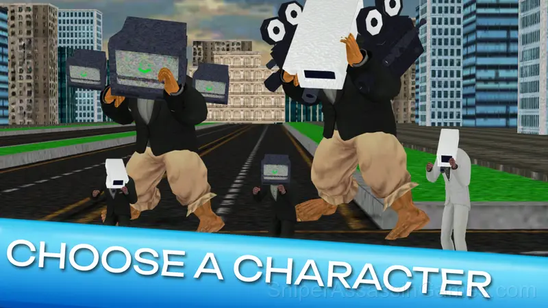 Cameraman Skibidi Street Fighting gameplay screenshot 2