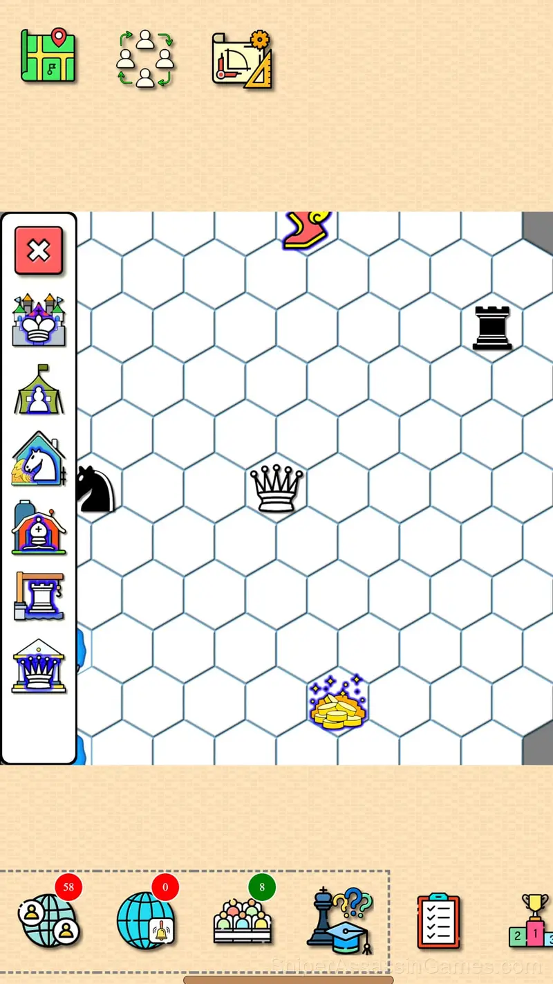 Classic chess gameplay screenshot 2