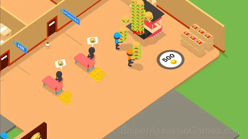 Burger Place gameplay screenshot 1
