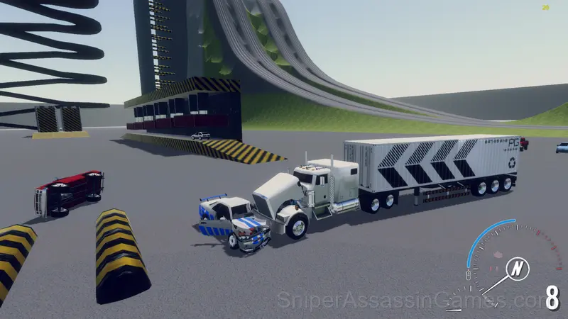 Simulator Accidents and Crash Cars gameplay screenshot 1