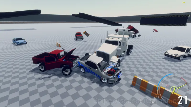 Simulator Accidents and Crash Cars gameplay screenshot 4