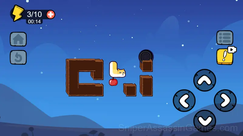 Apple Snake gameplay screenshot 2