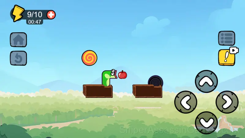 Apple Snake gameplay screenshot 3