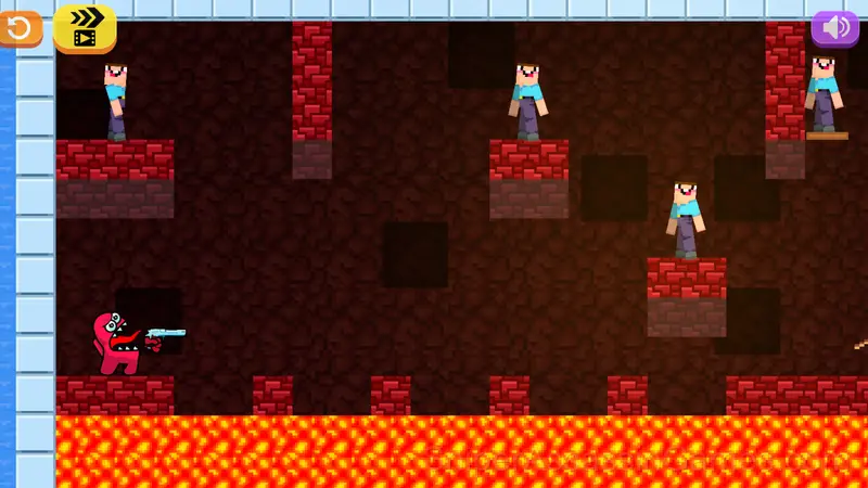 Traitor among us: impostor vs noob gameplay screenshot 3