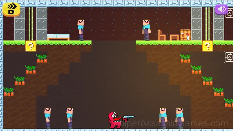 Traitor among us: impostor vs noob gameplay screenshot 5