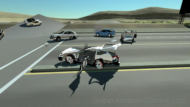 Destroy the Car Sandbox 3D gameplay screenshot 3
