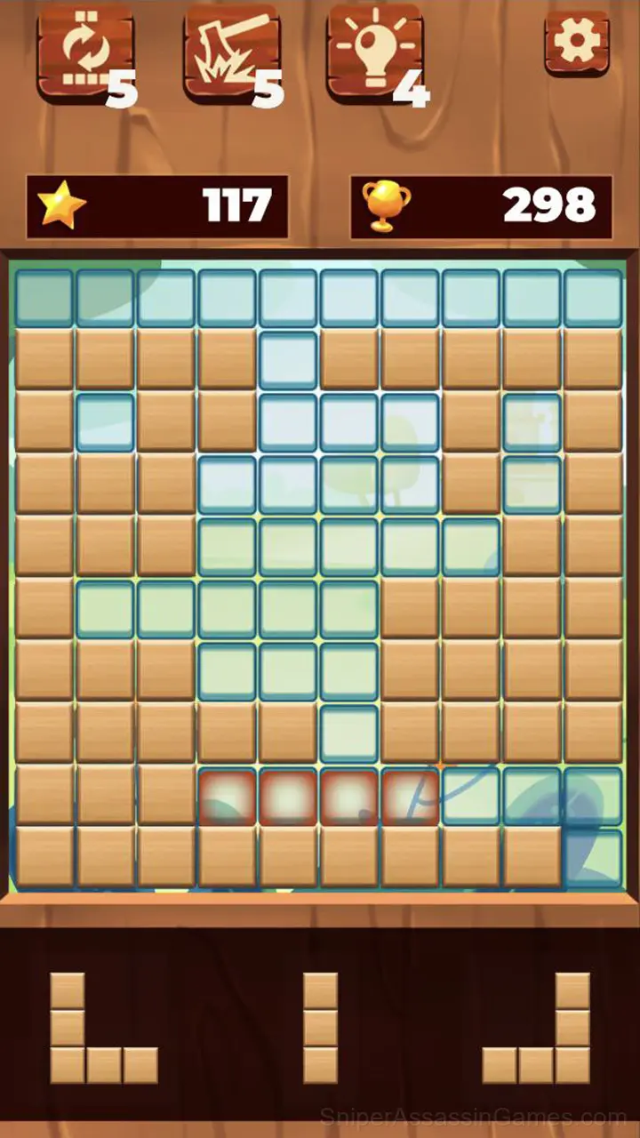 Puzzle Forest Blocks gameplay screenshot 2